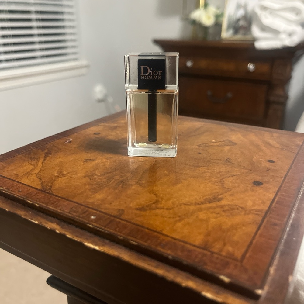 Dior Homme Fragrance Bottle - Clear and Black